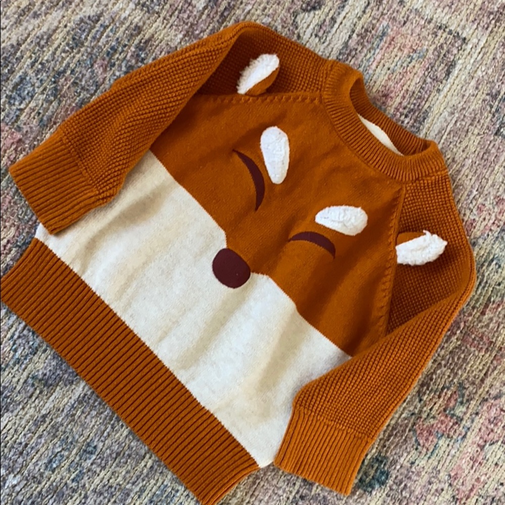 Cat + Jack Fox Sweater